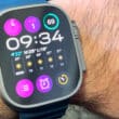 Display de Apple Watch Ultra 2 com bug