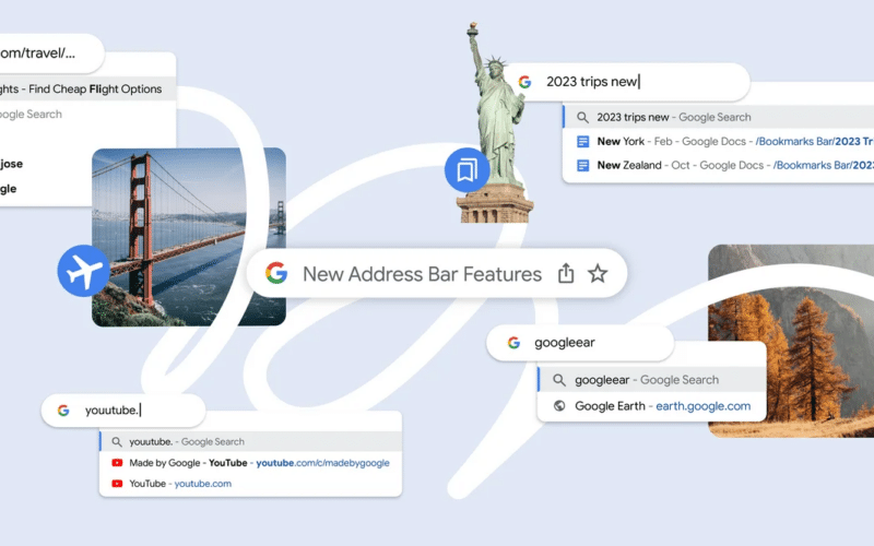 Google aprimora barra de URLs do Chrome para facilitar busca