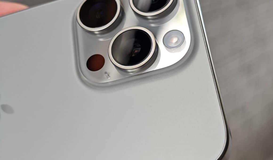 Cameras do iPhone 15 Pro Max
