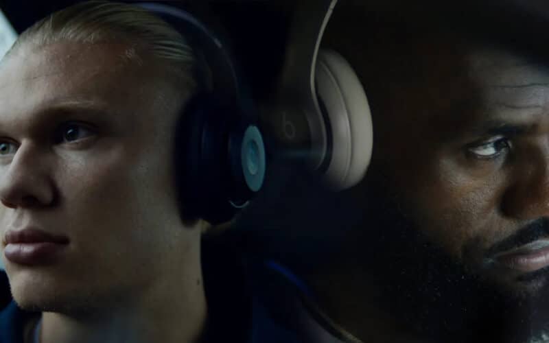 Comercial dos Beats Studio Pro com LeBron James e Haarling