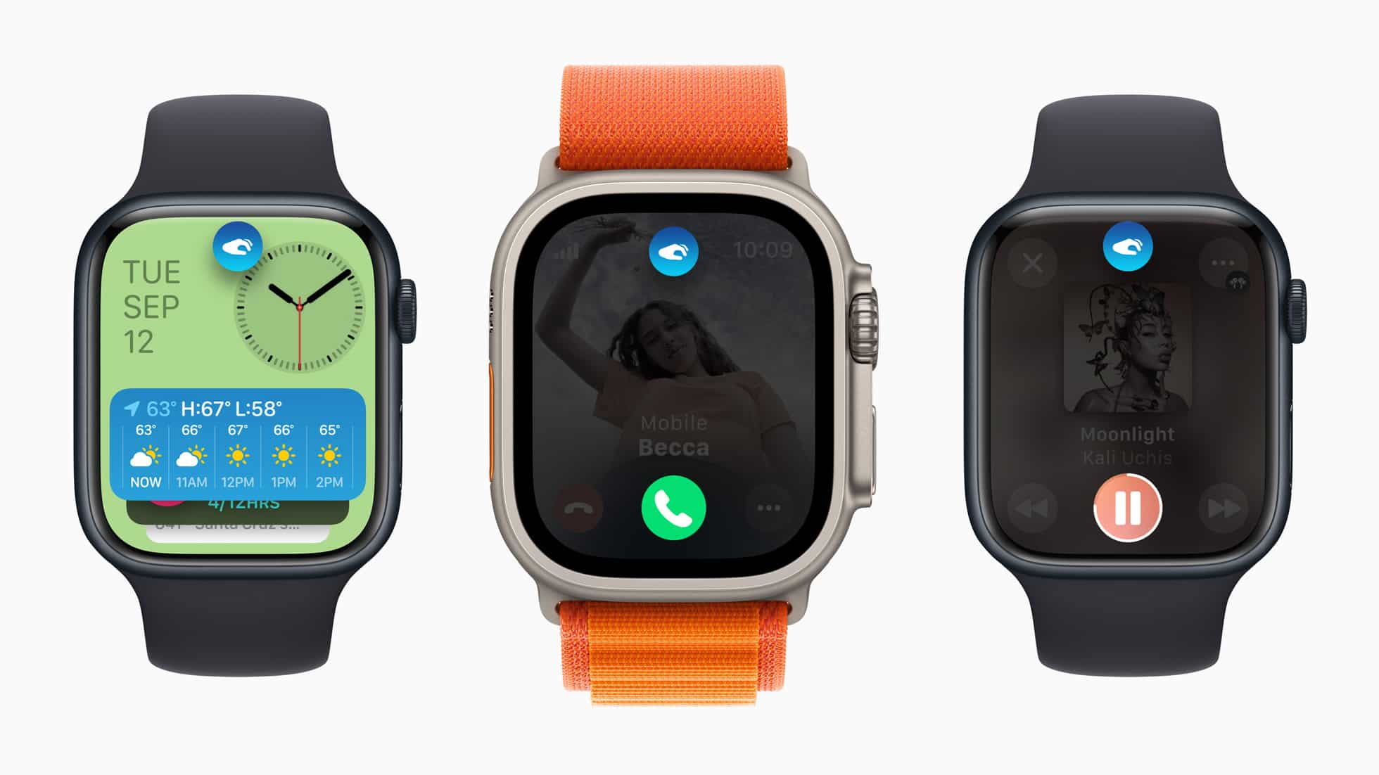 Toque Duplo em um Apple Watch Series 9