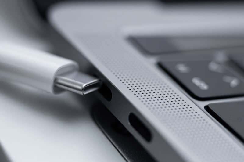Porta USB-C de MacBook Pro