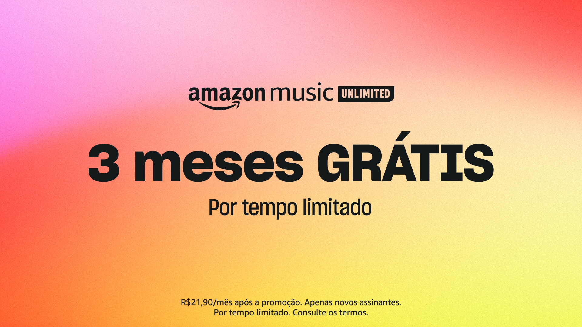 Promoção do Amazon Music Unlimited