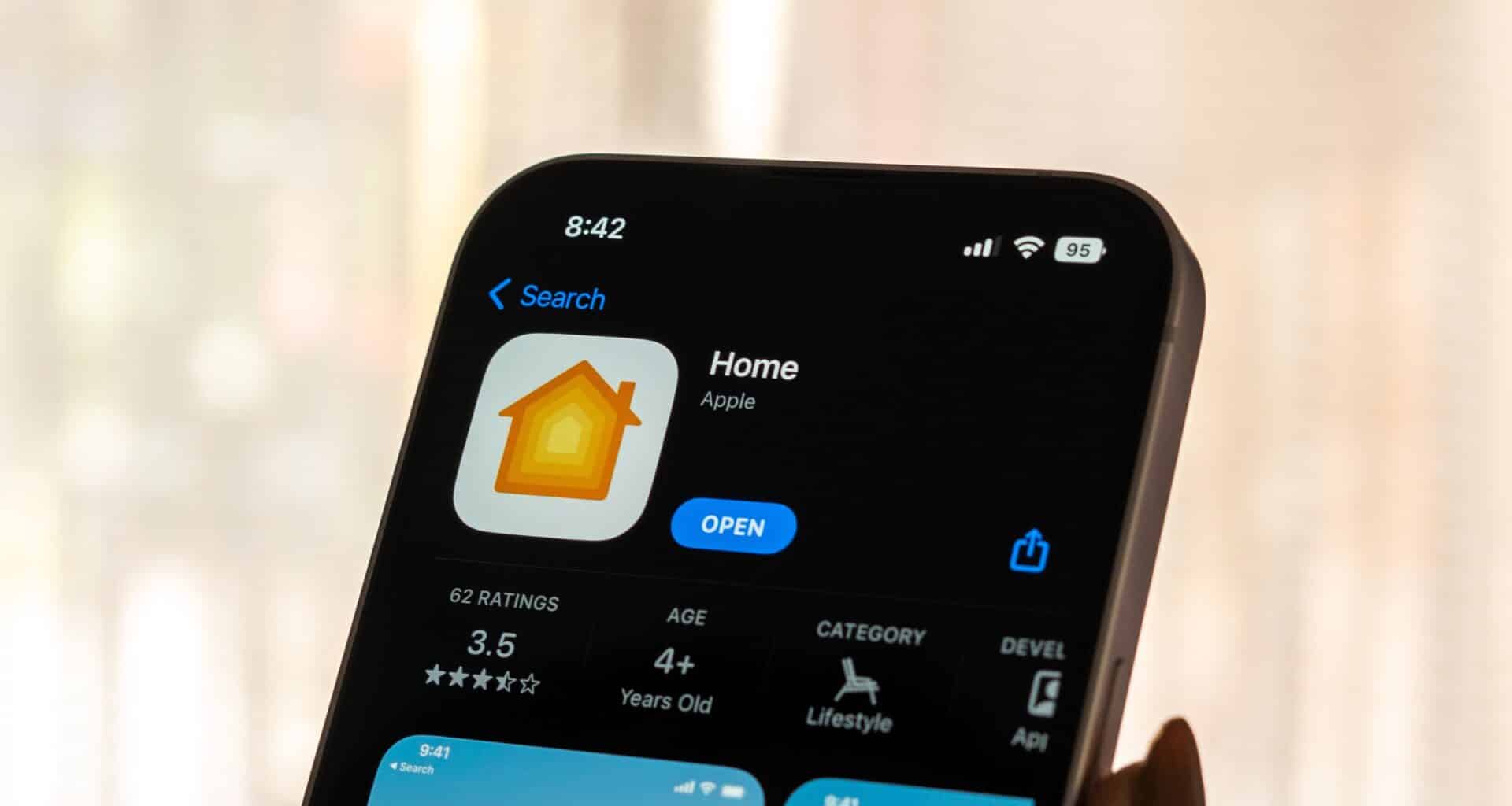 App Casa (Home) no iPhone