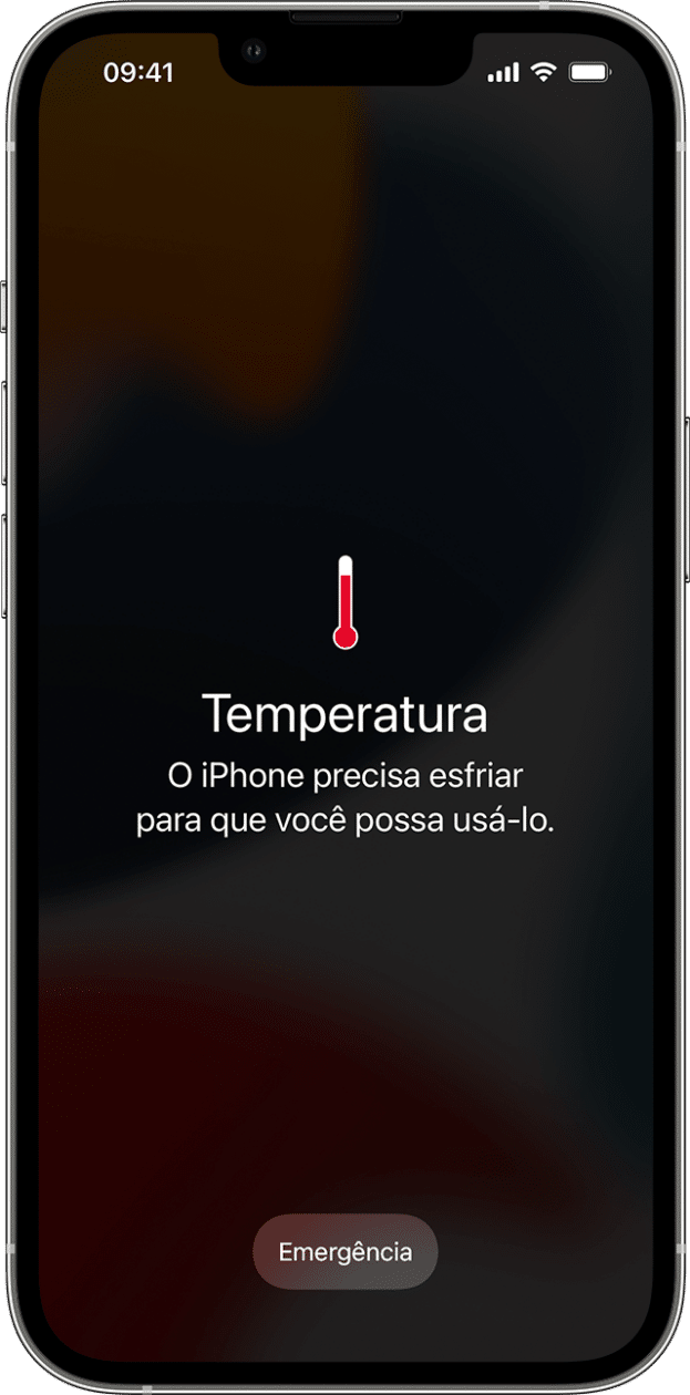 iPhone muito quente (temperatura) para ser carregado