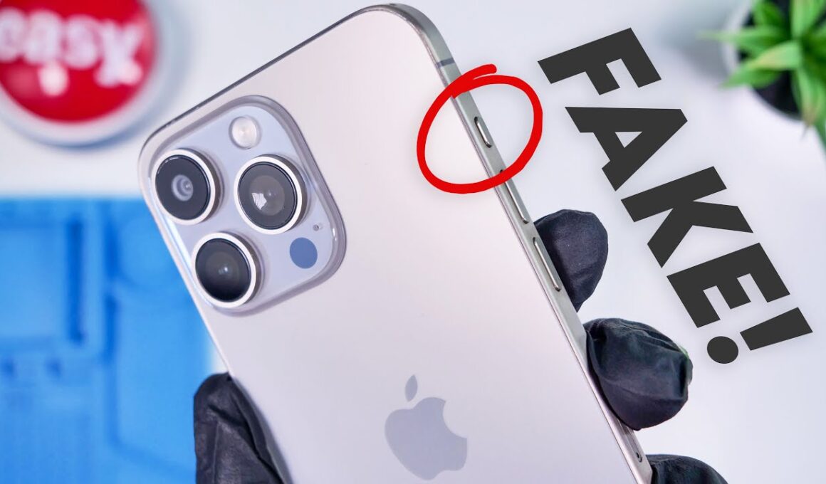 Análise revela diferenças entre iPhone 15 Pro Max falso e verdadeiro