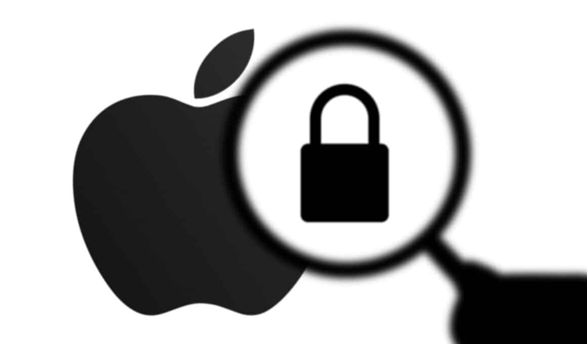 Apple e segurança (cadeado)