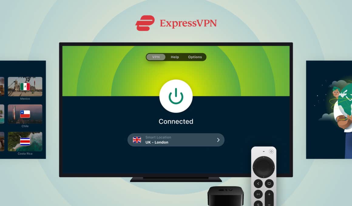ExpressVPN na Apple TV