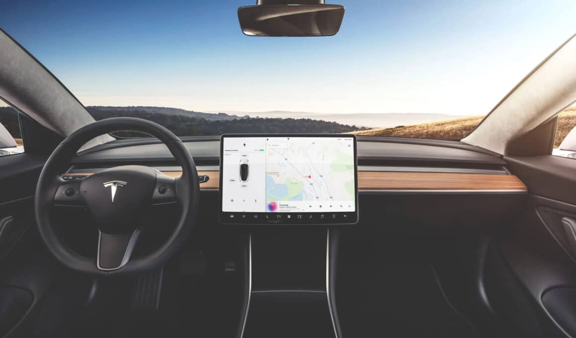 Dashboard da Tesla