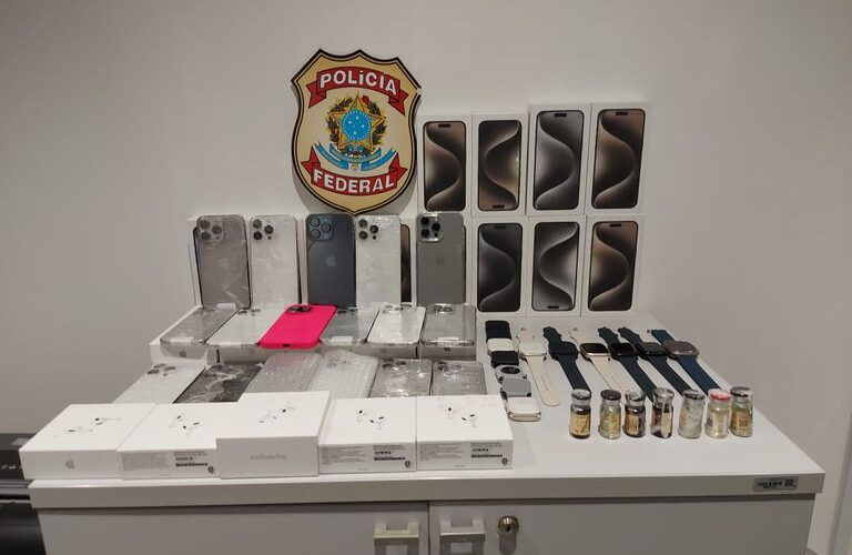 Apreensão de produtos da Apple pela Polícia Federal