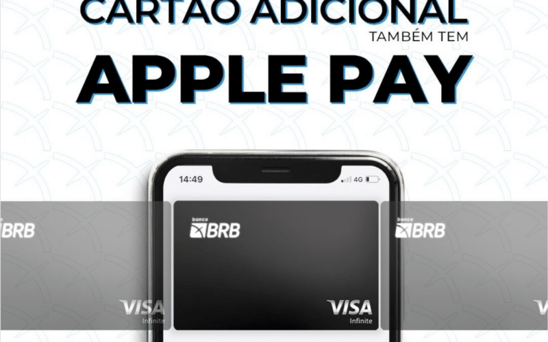 Cartões adicionais do BRB compatíveis com o Apple Pay
