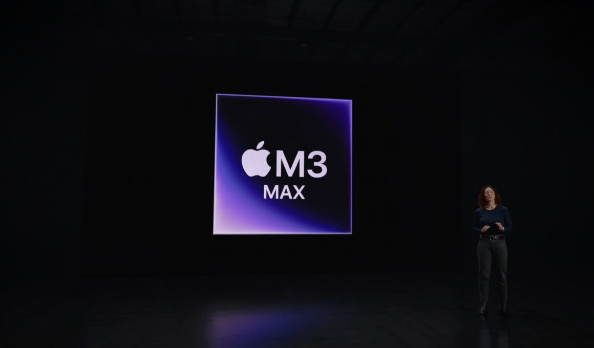 Apresentação do MacBook Pro com M3 Max
