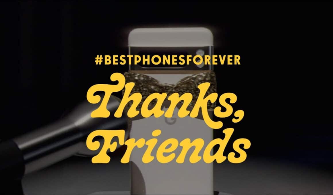 Vídeo da campanha BestPhonesForever do Google