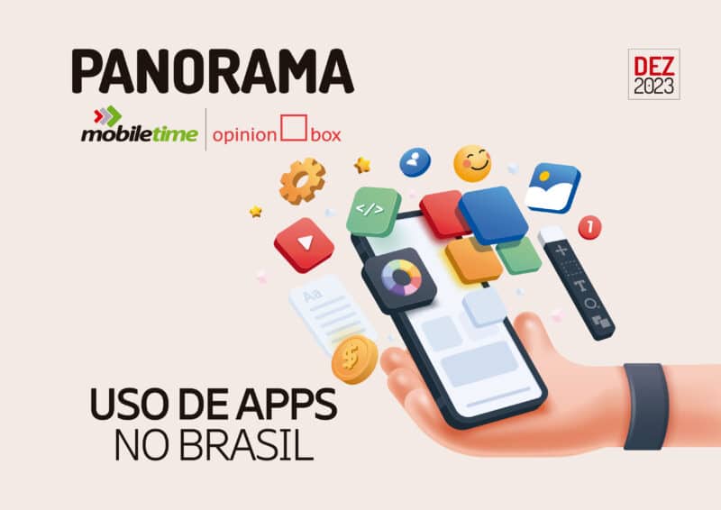 Pesquisa sobre uso de apps no Brasil (dezembro de 2023)