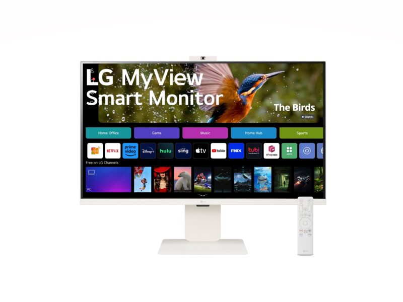 Monitores MyView da LG, anunciados na CES 2024