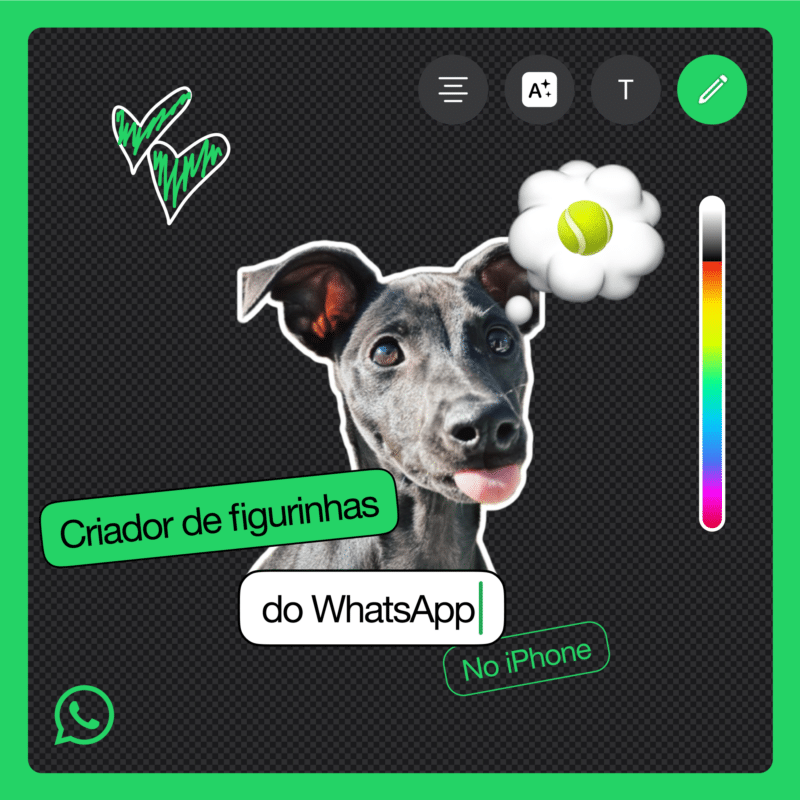 WhatsApp anuncia editor de figurinhas nativo no iPhone MacMagazine