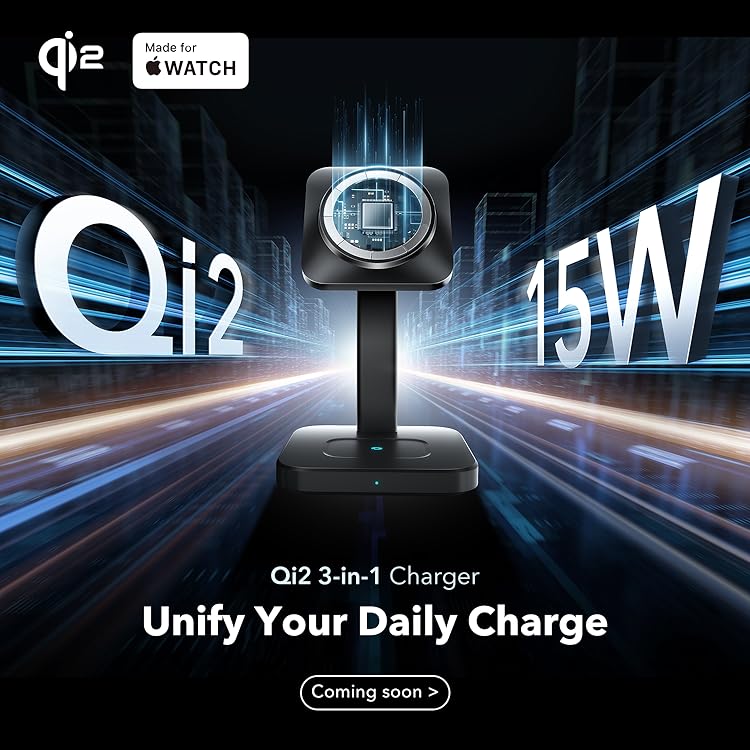 Qi2 3-in-1 Charger