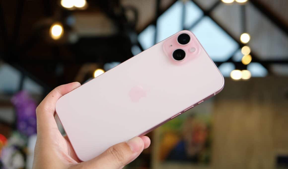 iPhone 15 Plus rosa