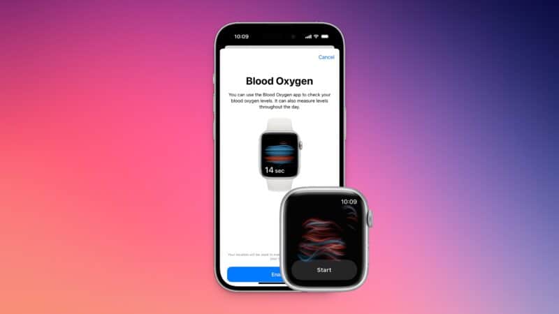 Oxigênio no Sangue do Apple Watch