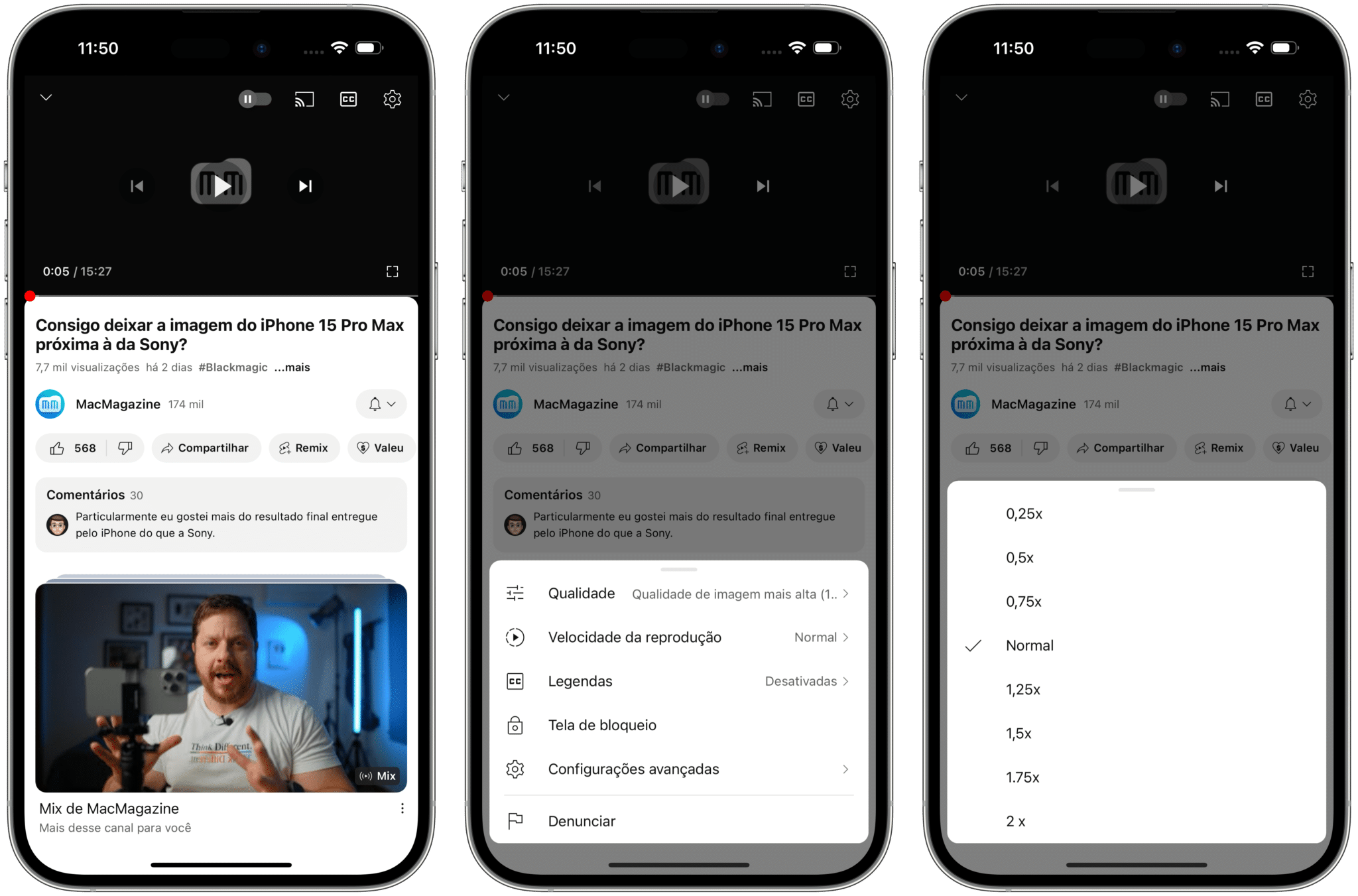 Como Alterar A Velocidade Da Reprodução De Vídeos No Youtube [iphone