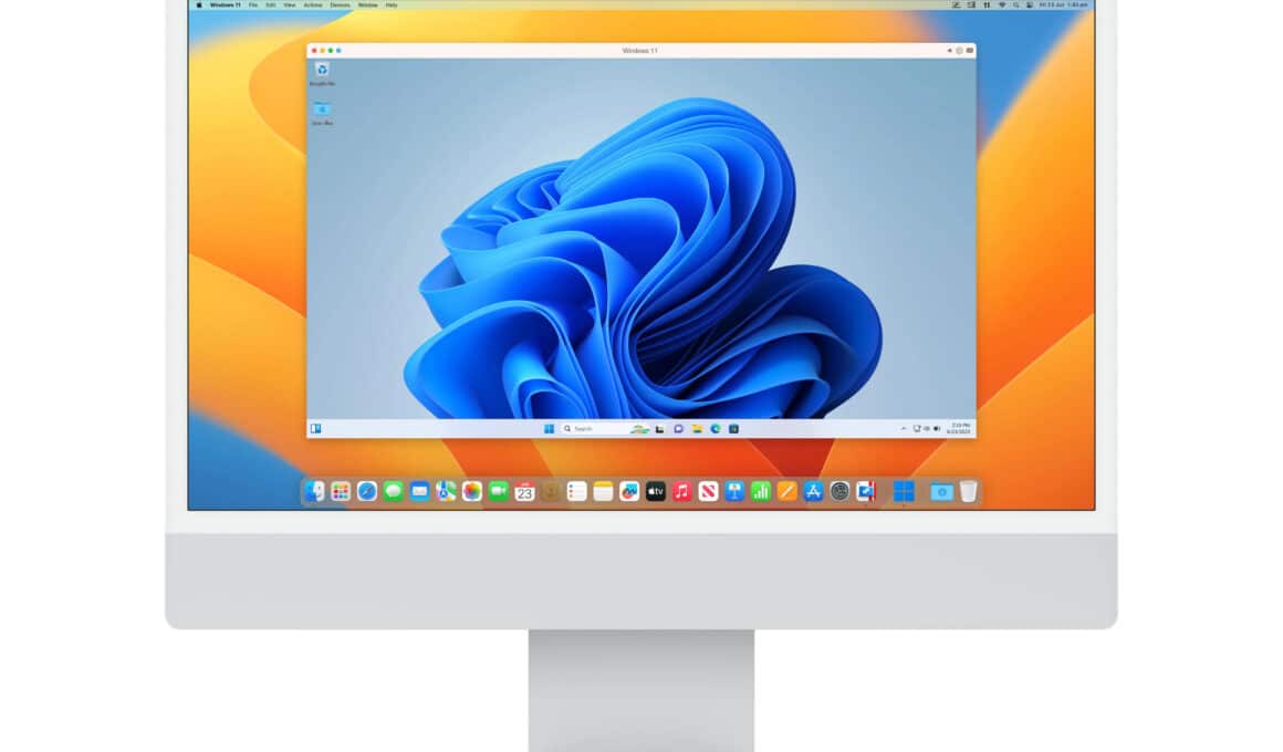 Parallels Desktop 19 no iMac