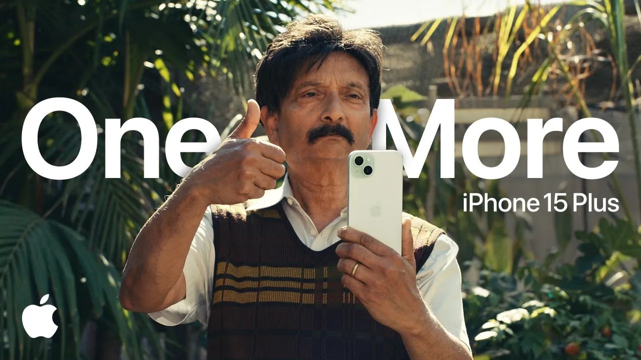 Comercial do iPhone 15 Plus