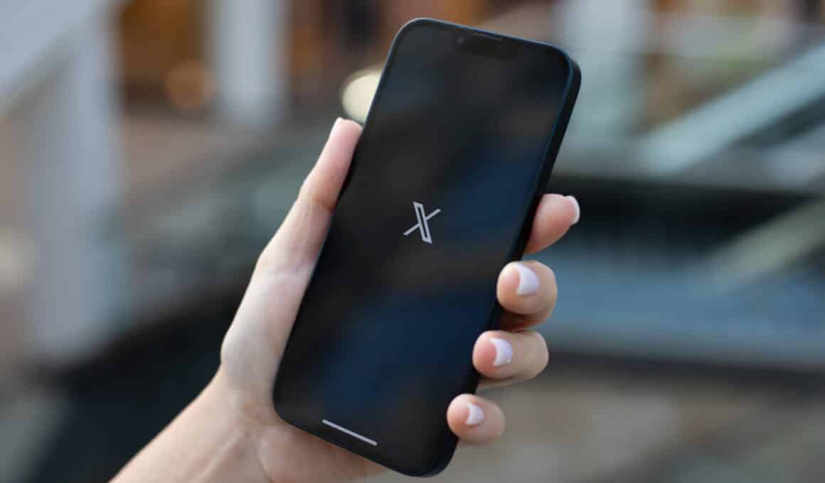 X no iPhone