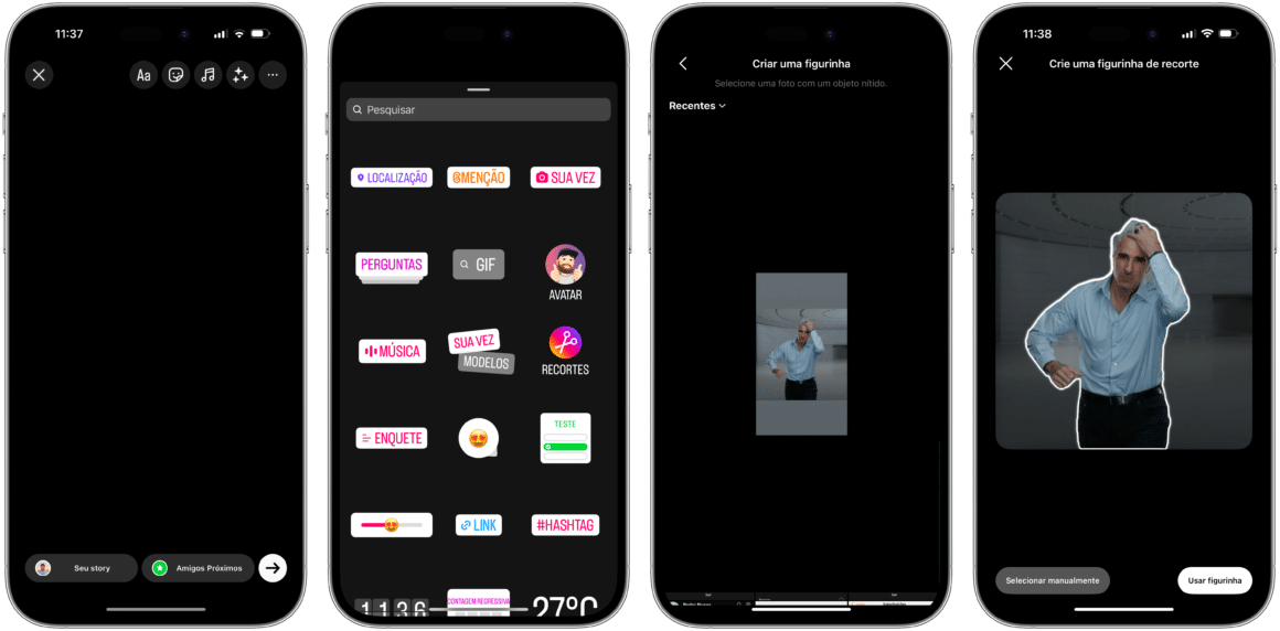 Como Criar Uma Figurinha Para Usar Nos Stories Do Instagram Iphone