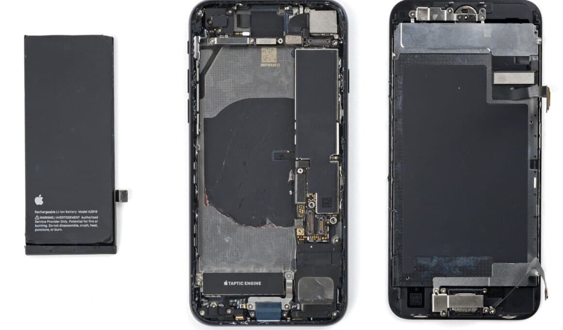 Bateria do iPhone SE (2022)