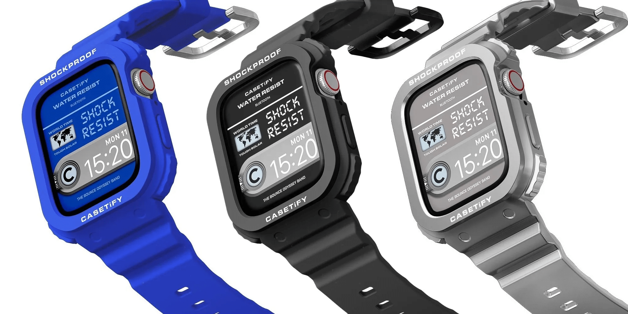 CASETiFY leva o estilo do G-SHOCK, da CASIO, para o Apple Watch