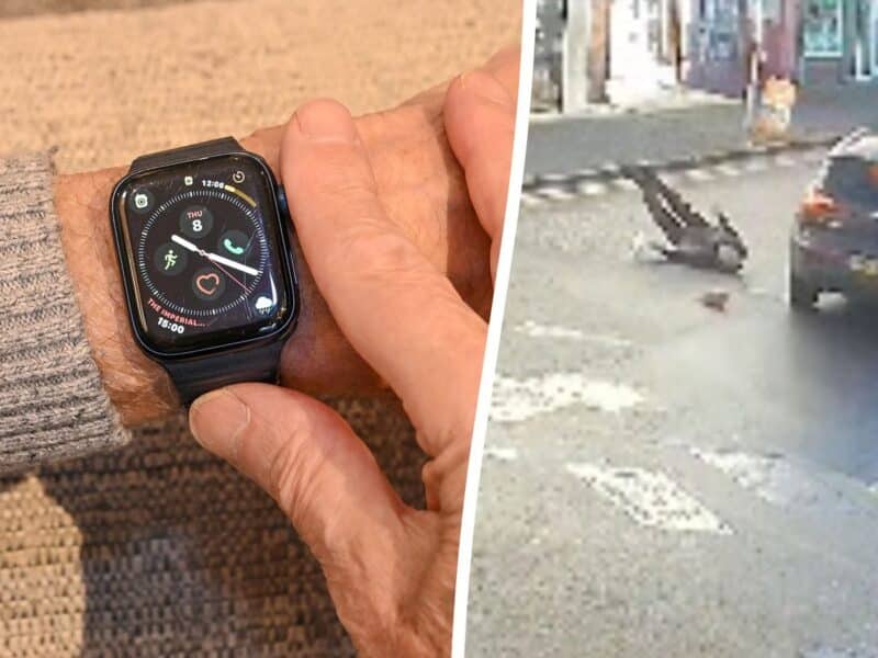 Idoso atropelado no Reino Unido é salvo com ajuda do Apple Watch