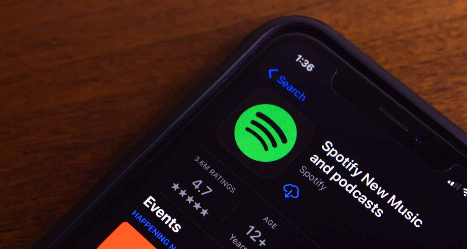 Spotify na App Store