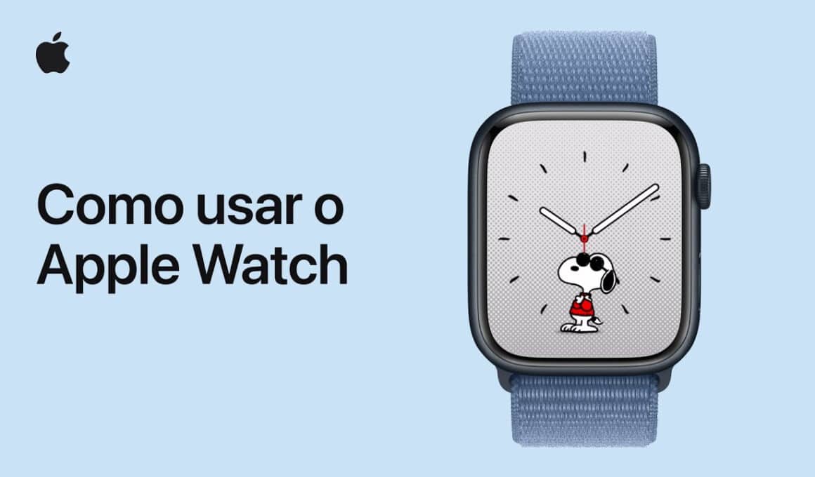 Vídeo de suporte sobre como usar o Apple Watch