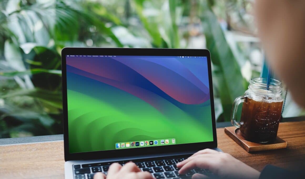 MacBook Pro rodando o macOS Sonoma 14.4