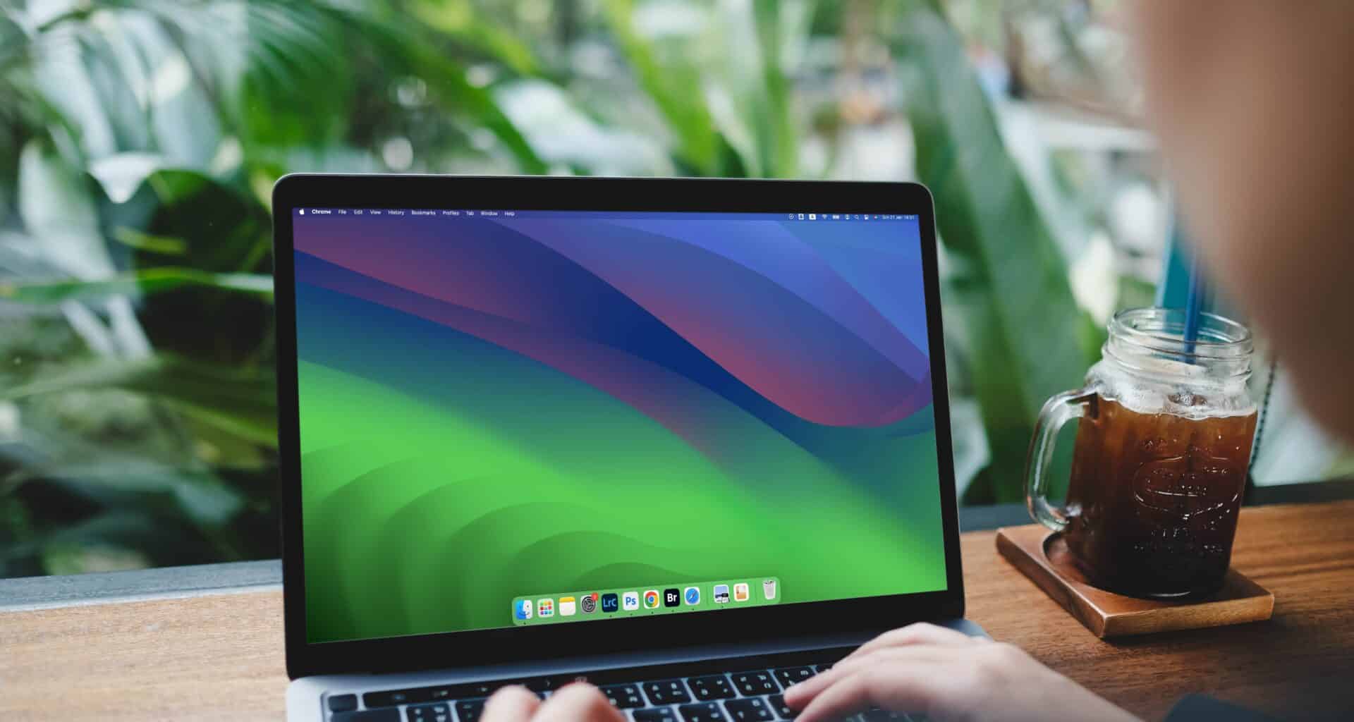 MacBook Pro rodando o macOS Sonoma 14.4