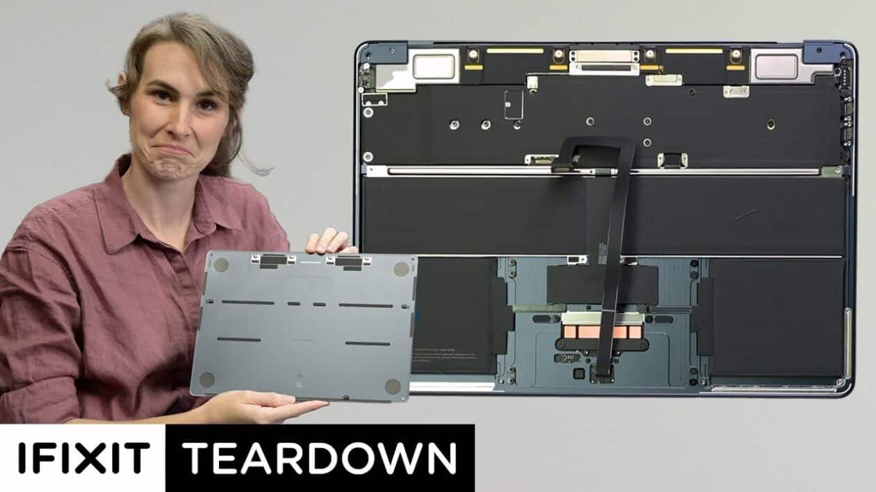 iFixit gives average rating for MacBook Air (M3) repairability