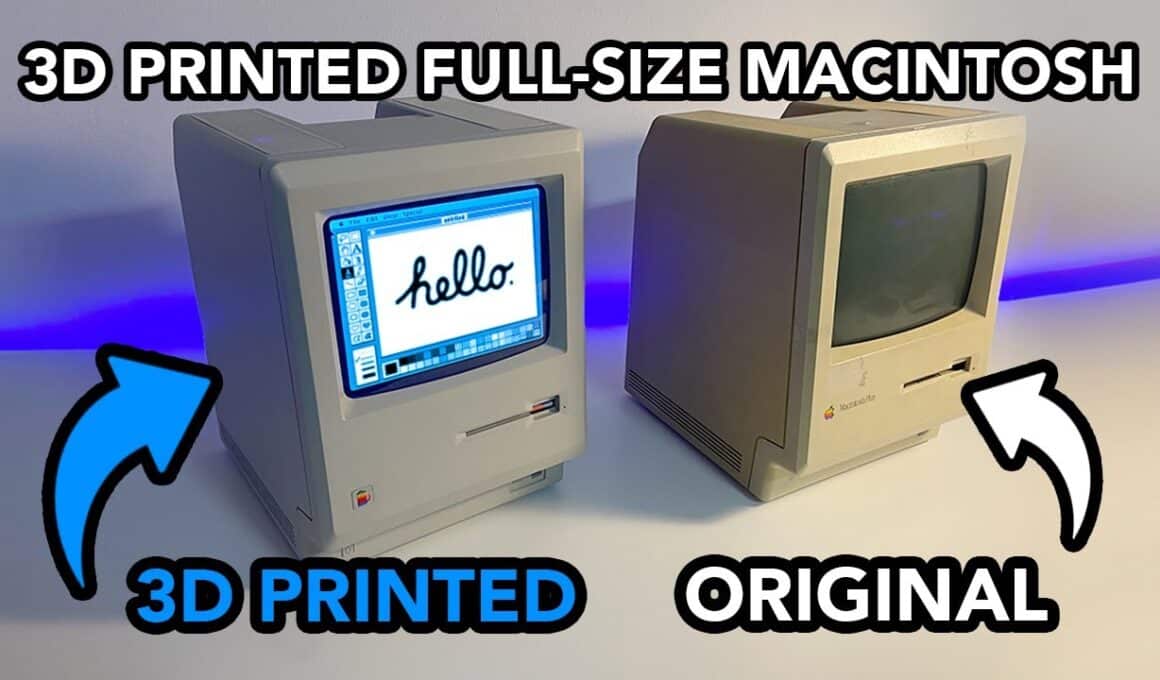Designer recria Macintosh com impressora 3D