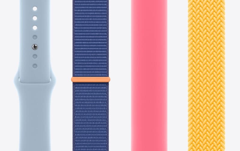 Novas pulseiras do Apple Watch