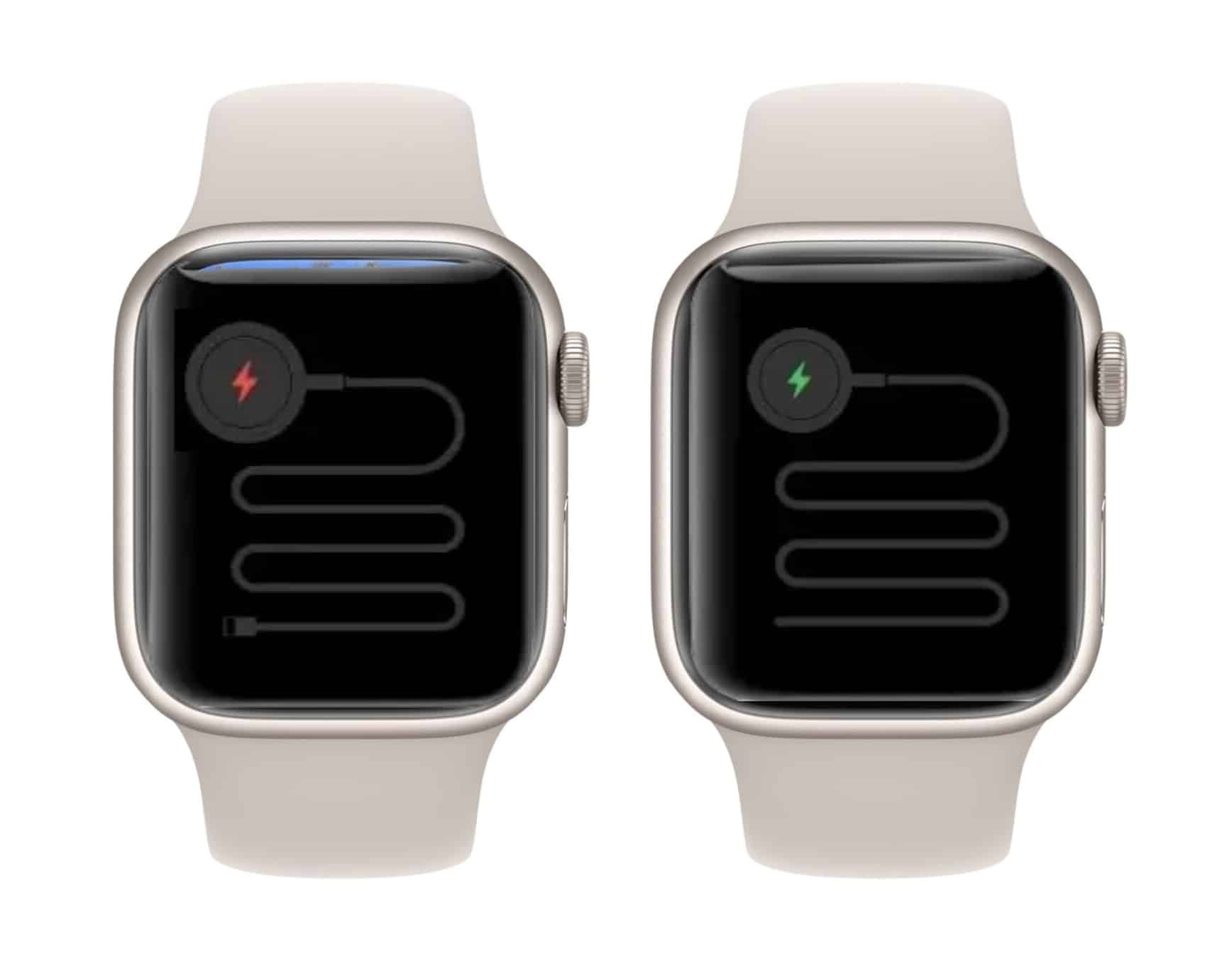 Recarga no Apple Watch