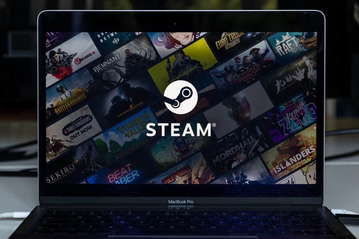 Valve Steam em um MacBook Pro