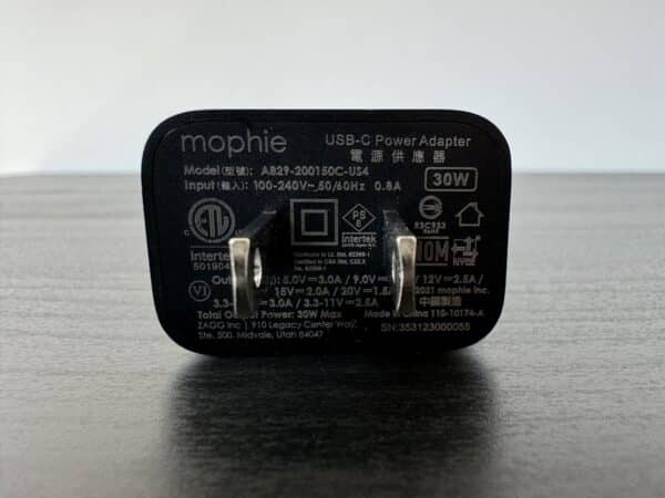 3-in-1 travel charger with MagSafe (2023), da mophie
