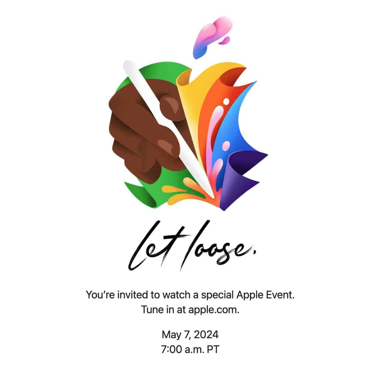 Apple will hold a special event for the new iPads on May 7