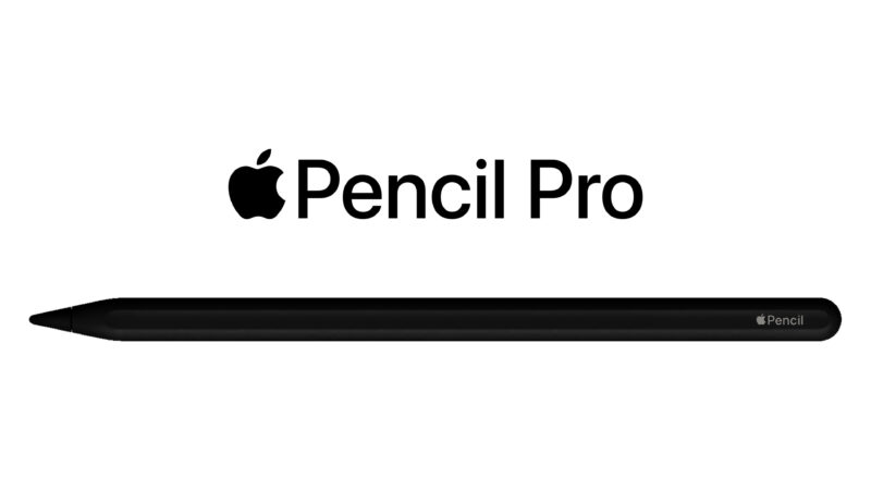 Conceito de um "Apple Pencil Pro"