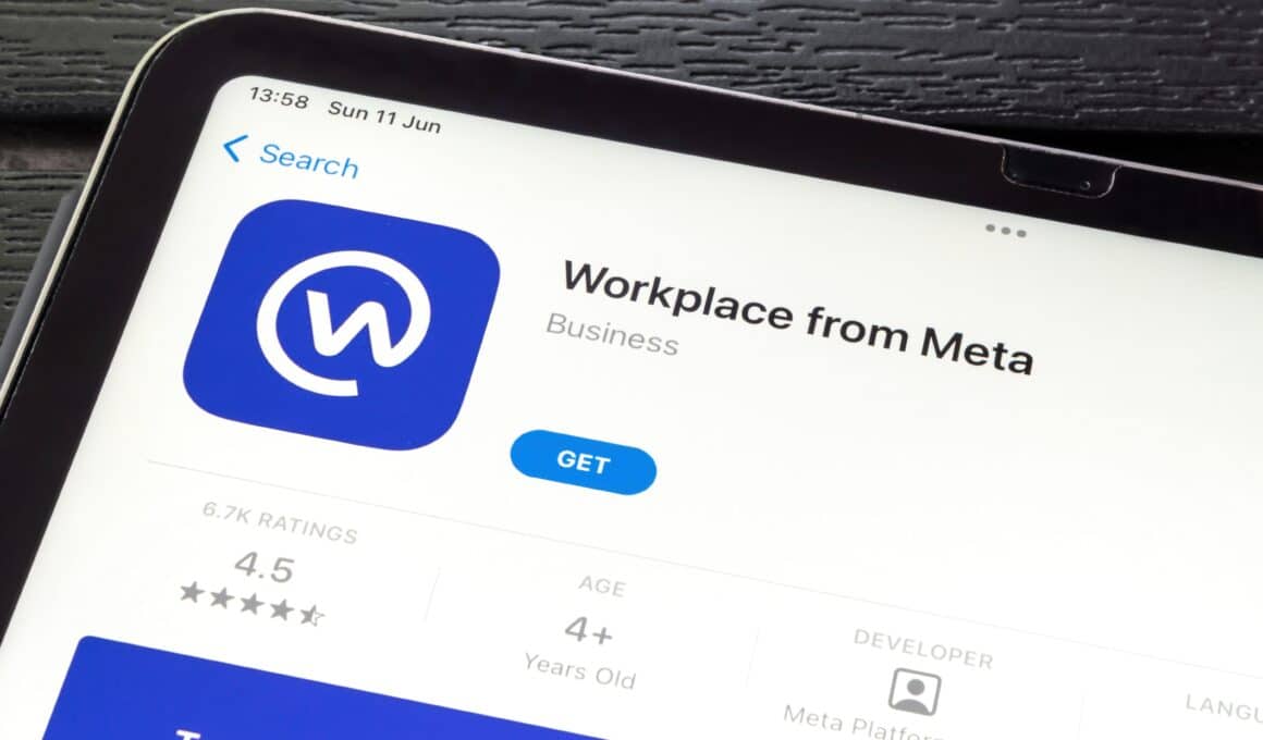 Workplace da Meta na App Store