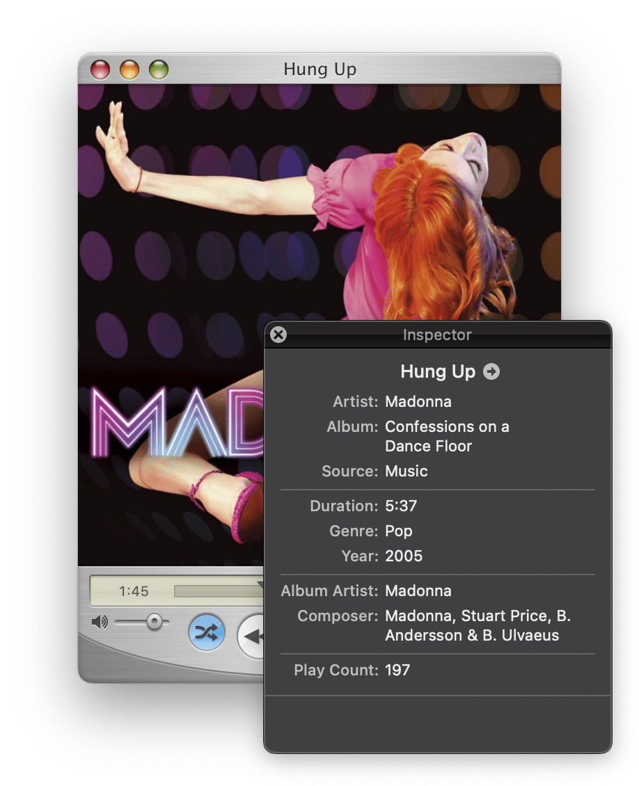 Interface do QuickTune
