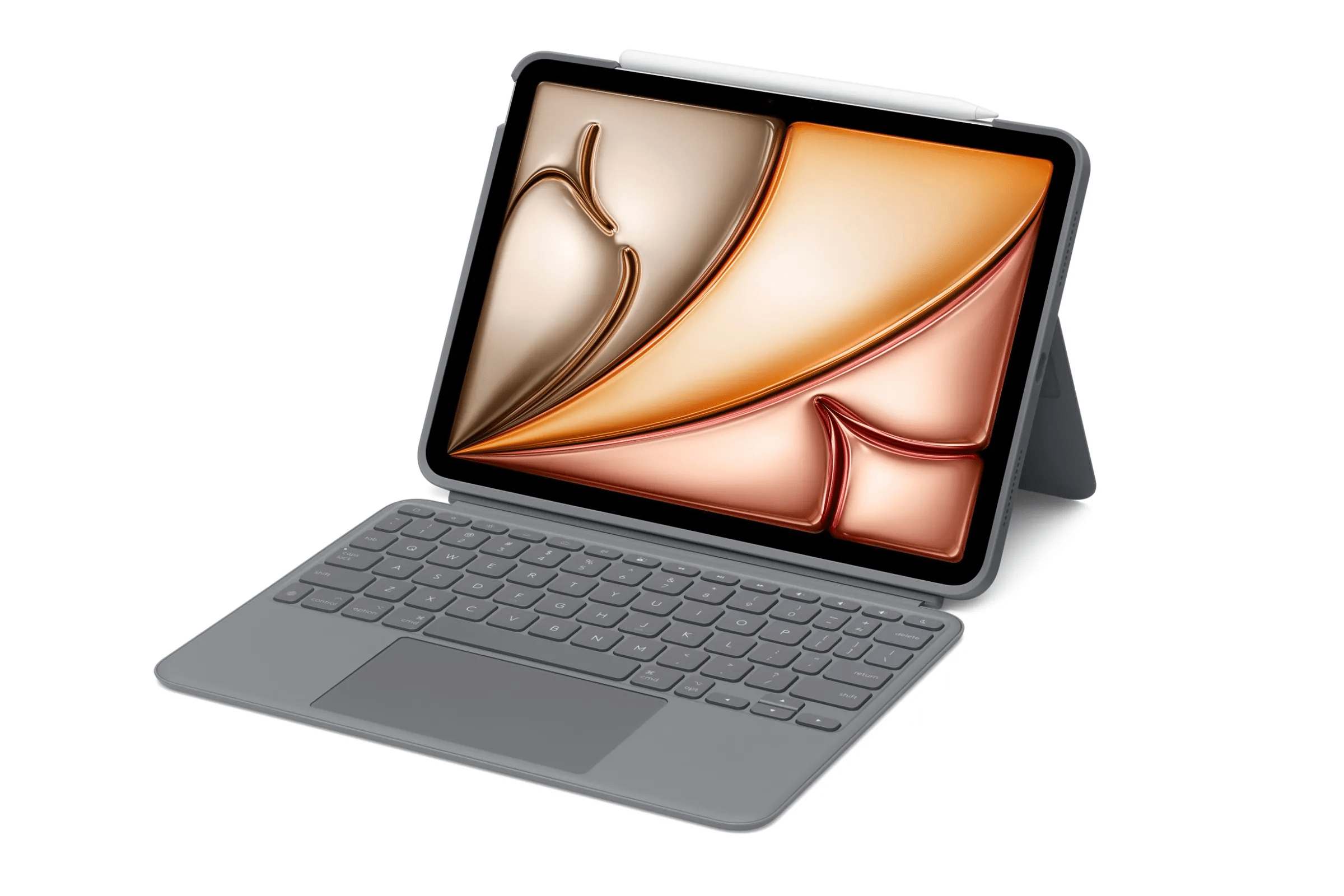 【美品】logicool COMBO TOUCH IK1095 iPad Air Logitech Combo Touch ganha versões para os novos iPads Air e Pro