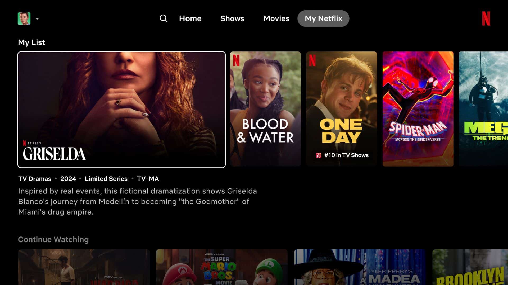 Netflix est testando nova interface em seu aplicativo para tvs
