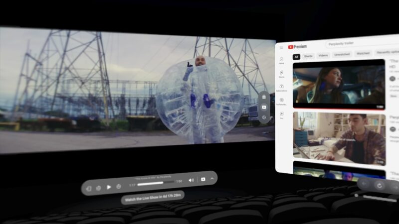 Theater para o Vision Pro