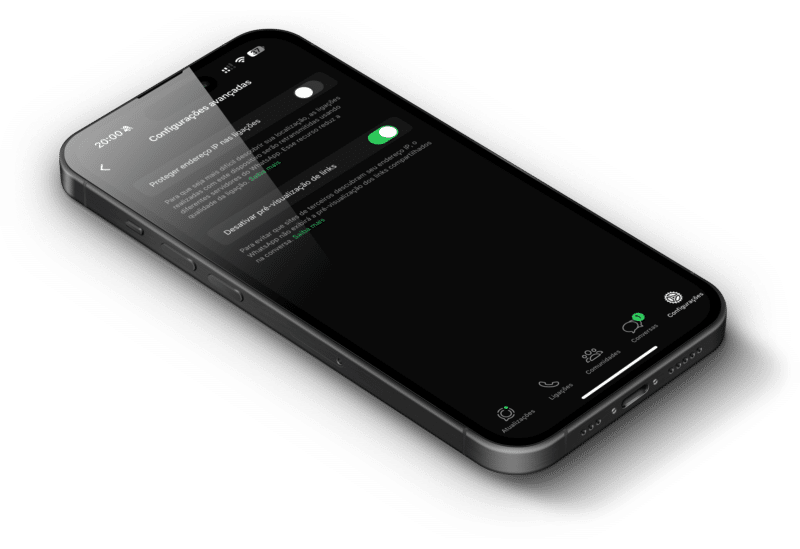 Prévia de links no WhatsApp
