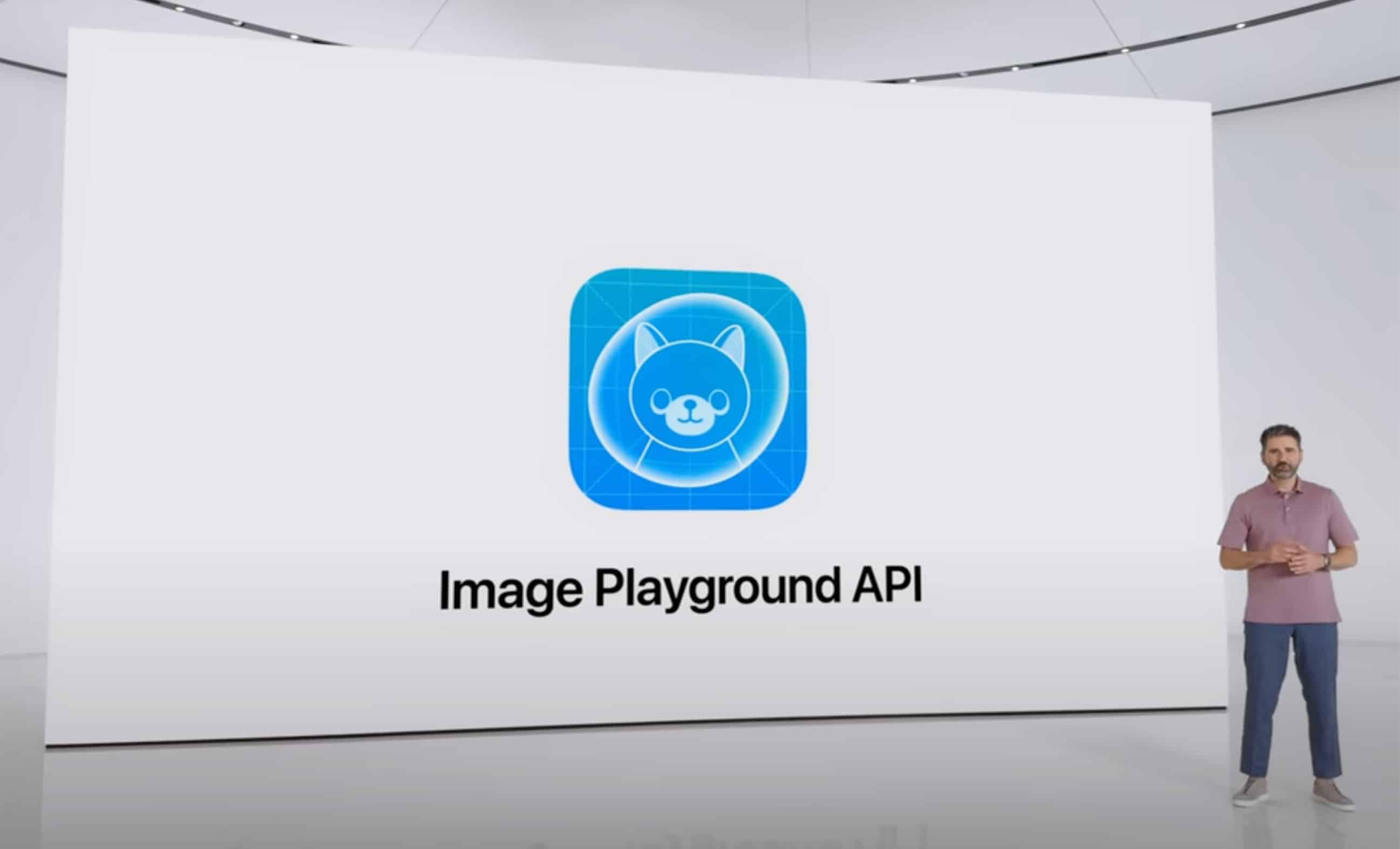 Inteligência Apple: Playground de imagens
